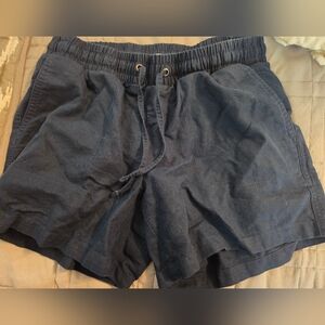 Amazon Essentials Navy Blue Elastic Waist Shorts